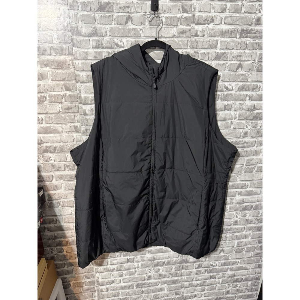 Torrid Womens Plus Size 4 4X 26 Deep Black Hooded Puffer Vest 44175692 New